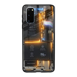Glow Up Skeleton Samsung Galaxy S20 Glass Back Cover Online