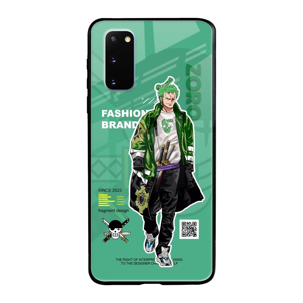 Zoro Bape Samsung Galaxy S20 Glass Back Cover Online