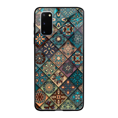Retro Art Samsung Galaxy S20 Glass Back Cover Online