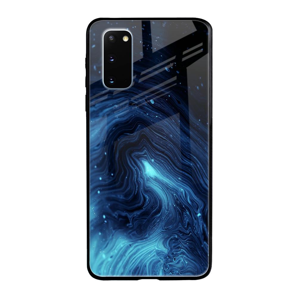 Dazzling Ocean Gradient Samsung Galaxy S20 Glass Back Cover Online
