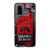 Do No Disturb Samsung Galaxy S20 Glass Back Cover Online