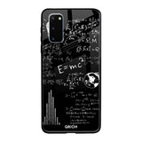 Funny Math Samsung Galaxy S20 Glass Back Cover Online