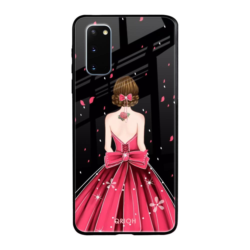 Fashion Princess Samsung Galaxy S20 Glass Back Cover Online