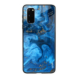 Gold Sprinkle Samsung Galaxy S20 Glass Back Cover Online