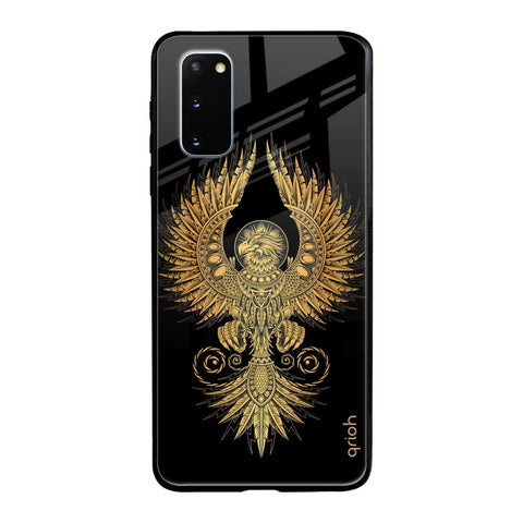 Mythical Phoenix Art Samsung Galaxy S20 Glass Back Cover Online