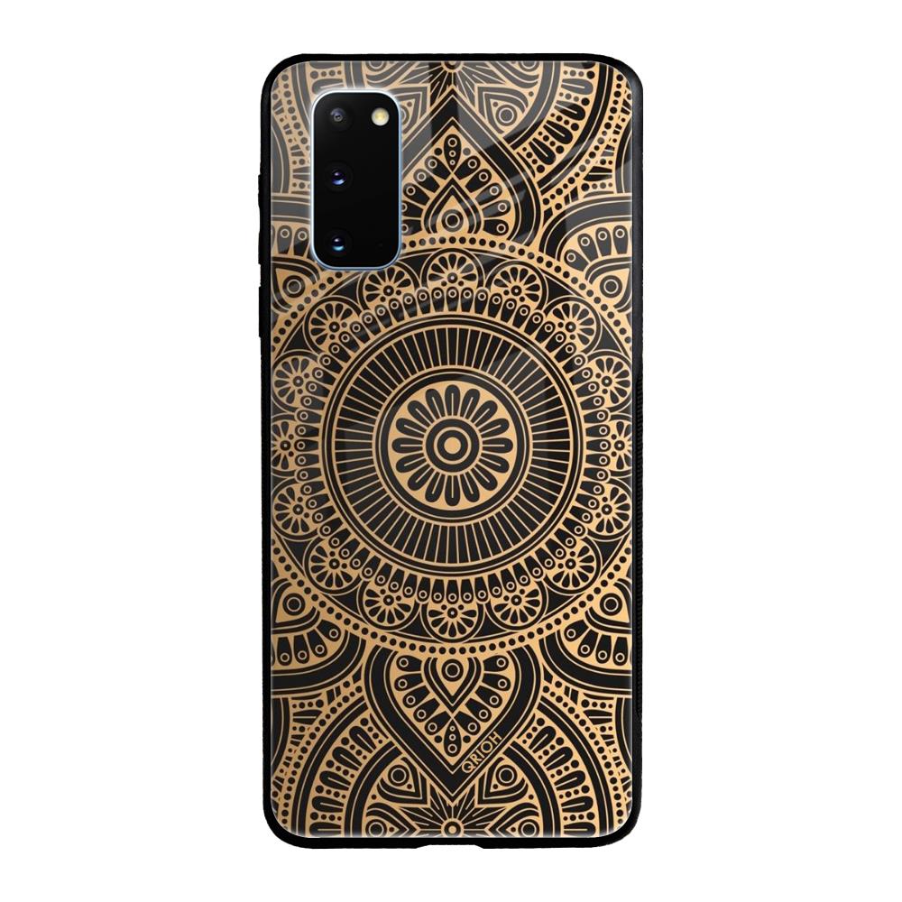 Luxury Mandala Samsung Galaxy S20 Glass Back Cover Online