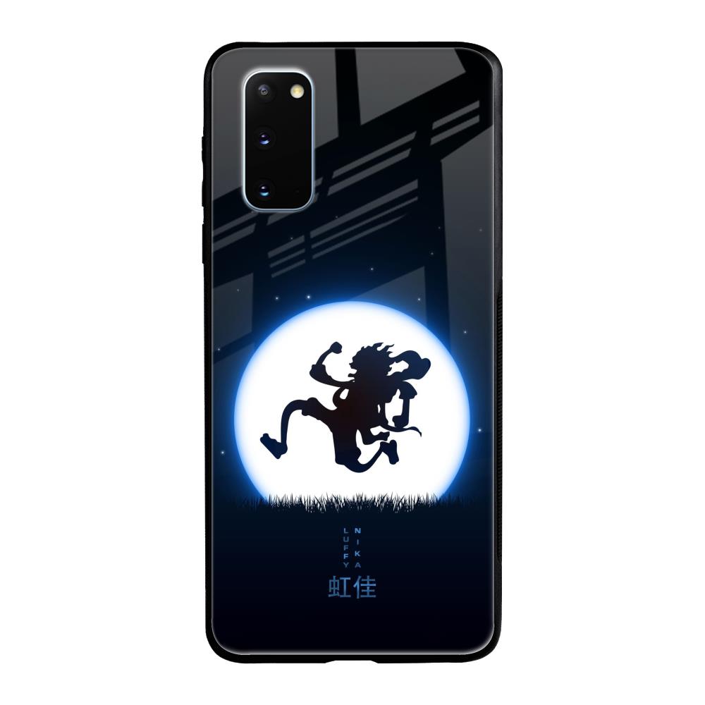 Luffy Nika Samsung Galaxy S20 Glass Back Cover Online