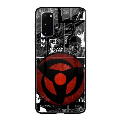 Sharingan Samsung Galaxy S20 Glass Back Cover Online