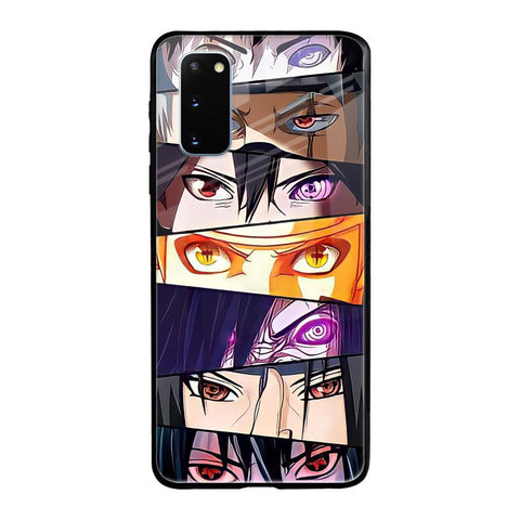 Anime Eyes Samsung Galaxy S20 Glass Back Cover Online