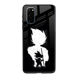 Monochrome Goku Samsung Galaxy S20 Glass Back Cover Online