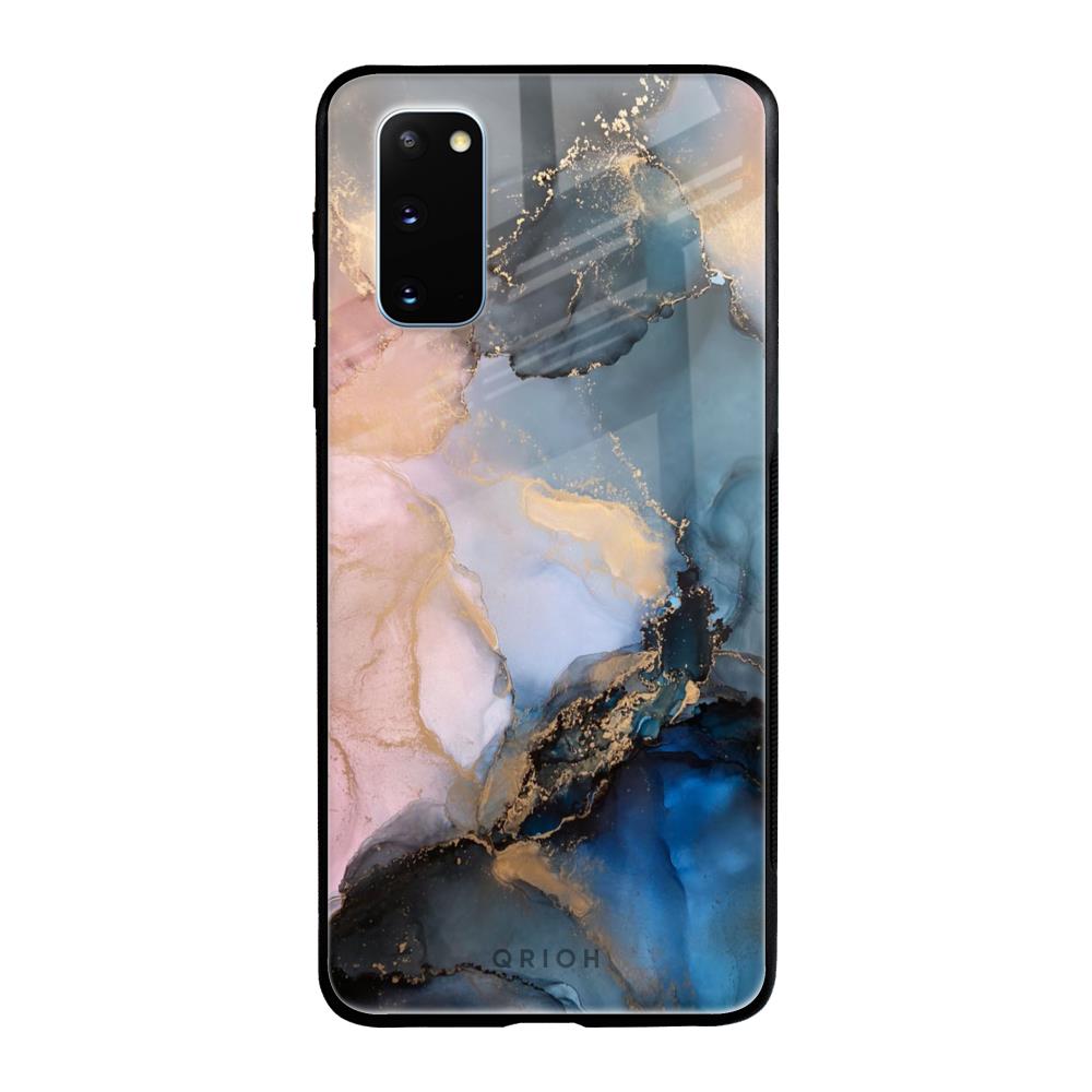 Marble Ink Abstract Samsung Galaxy S20 Glass Back Cover Online