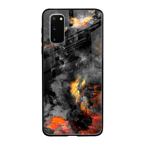 Lava Explode Samsung Galaxy S20 Glass Back Cover Online