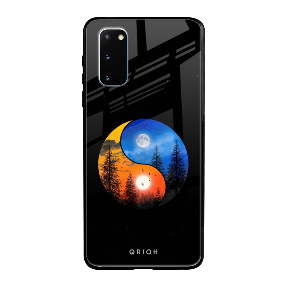 Yin Yang Balance Samsung Galaxy S20 Glass Back Cover Online