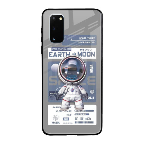 Space Flight Pass Samsung Galaxy S20 Glass Back Cover Online
