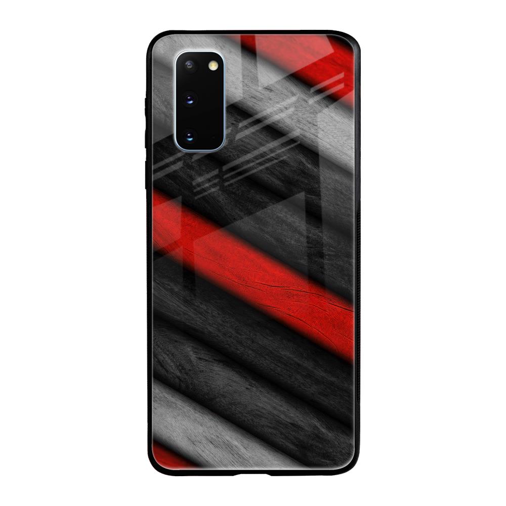 Soft Wooden Texture Samsung Galaxy S20 Glass Back Cover Online