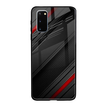 Modern Abstract Samsung Galaxy S20 Glass Back Cover Online