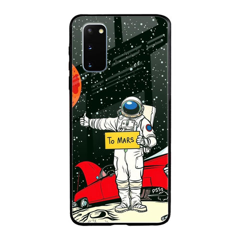 Astronaut on Mars Samsung Galaxy S20 Glass Back Cover Online