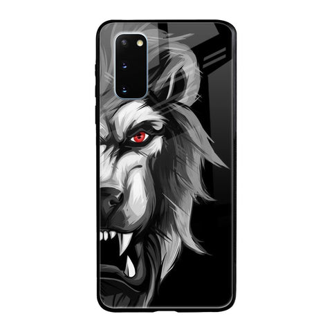 Wild Lion Samsung Galaxy S20 Glass Back Cover Online
