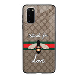 Blind For Love Samsung Galaxy S20 Glass Back Cover Online
