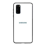 Arctic White Samsung Galaxy S20 Glass Cases & Covers Online