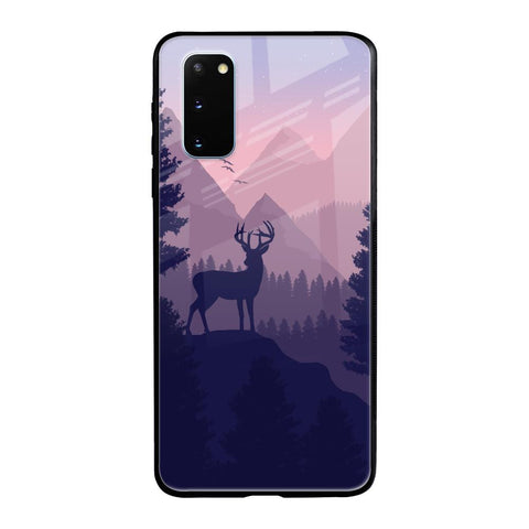 Deer In Night Samsung Galaxy S20 Glass Cases & Covers Online