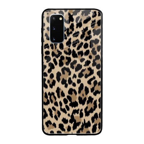 Leopard Seamless Samsung Galaxy S20 Glass Cases & Covers Online