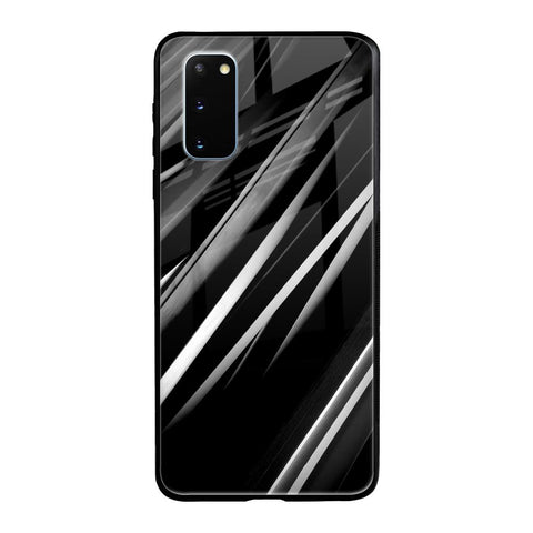 Black & Grey Gradient Samsung Galaxy S20 Glass Cases & Covers Online