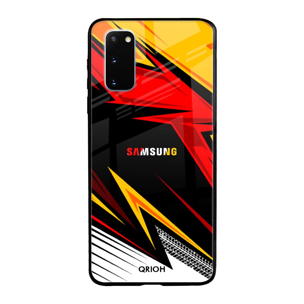 Race Jersey Pattern Samsung Galaxy S20 Glass Cases & Covers Online