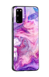 Cosmic Galaxy Glass Case for Samsung Galaxy S20