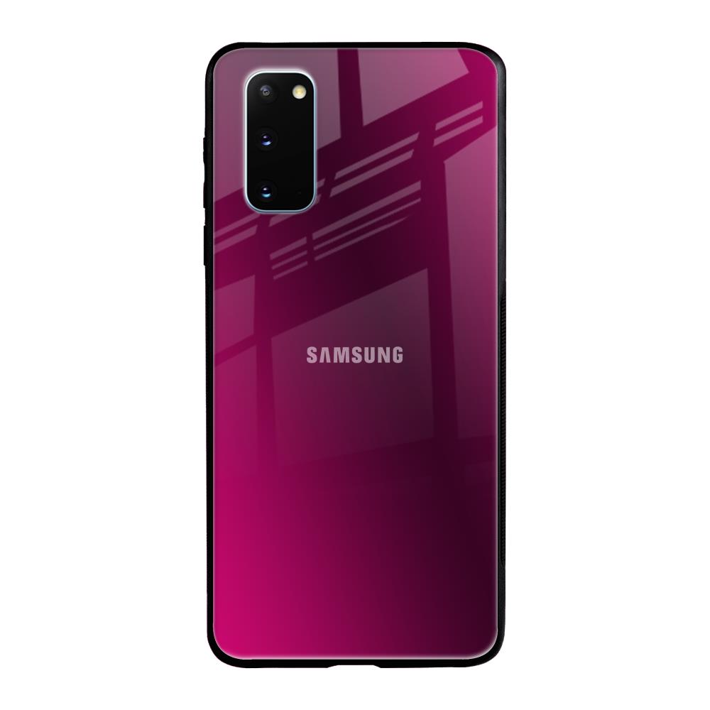 Pink Burst Samsung Galaxy S20 Glass Back Cover Online