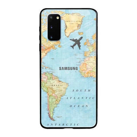 Fly Around The World Samsung Galaxy S20 Glass Back Cover Online