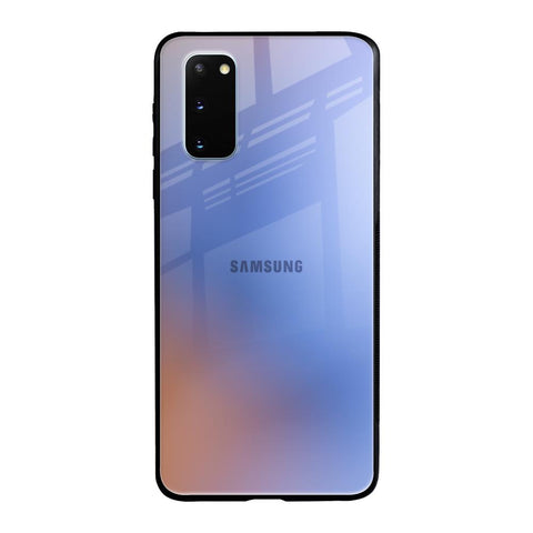 Blue Aura Samsung Galaxy S20 Glass Back Cover Online