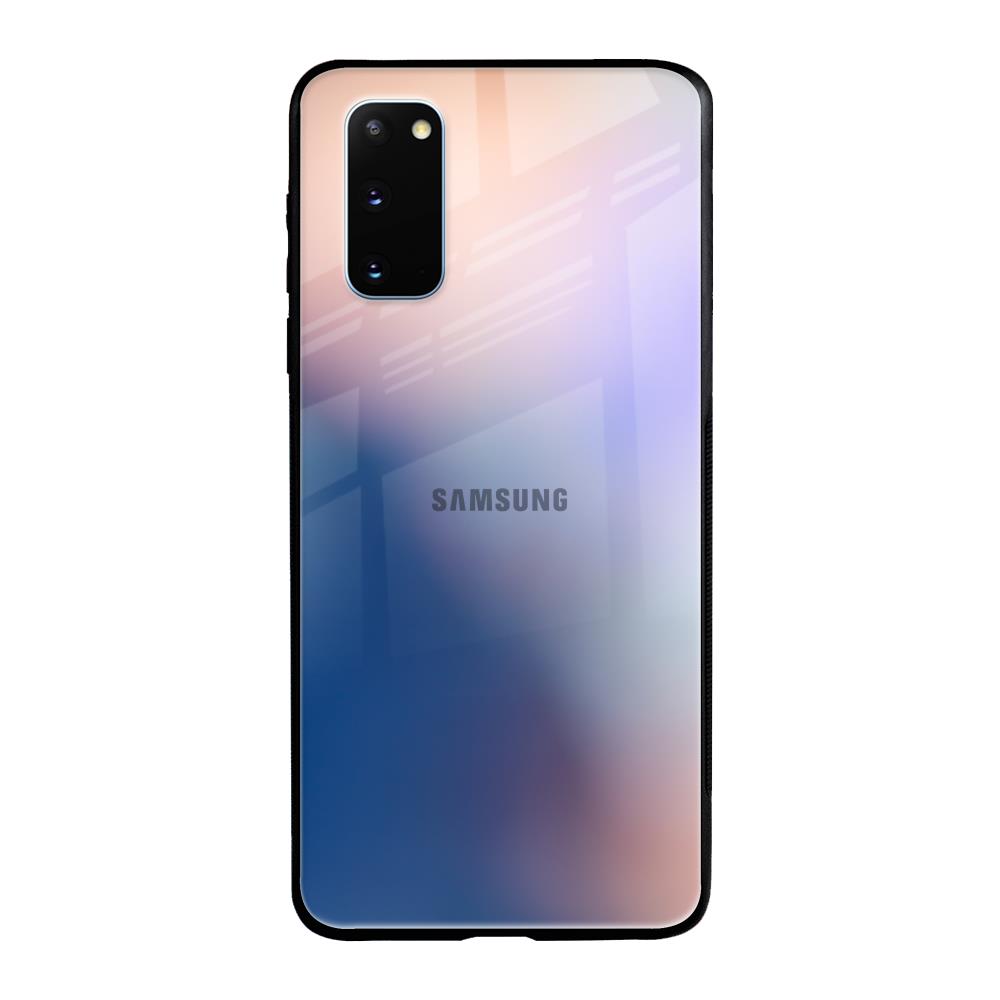 Blue Mauve Gradient Samsung Galaxy S20 Glass Back Cover Online