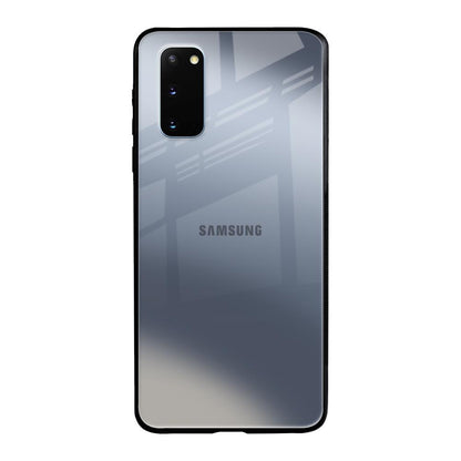 Space Grey Gradient Samsung Galaxy S20 Glass Back Cover Online