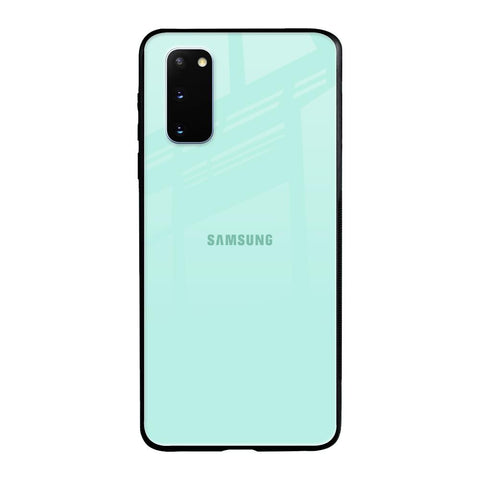 Teal Samsung Galaxy S20 Glass Back Cover Online