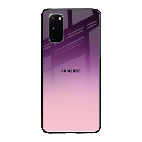Purple Gradient Samsung Galaxy S20 Glass Back Cover Online