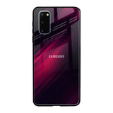 Razor Black Samsung Galaxy S20 Glass Back Cover Online