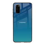 Celestial Blue Samsung Galaxy S20 Glass Back Cover Online