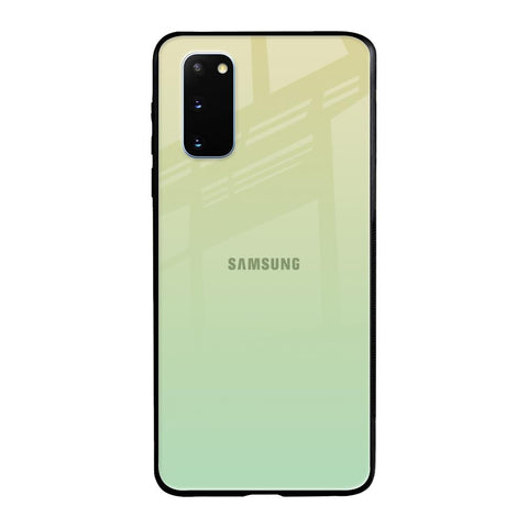 Mint Green Gradient Samsung Galaxy S20 Glass Back Cover Online