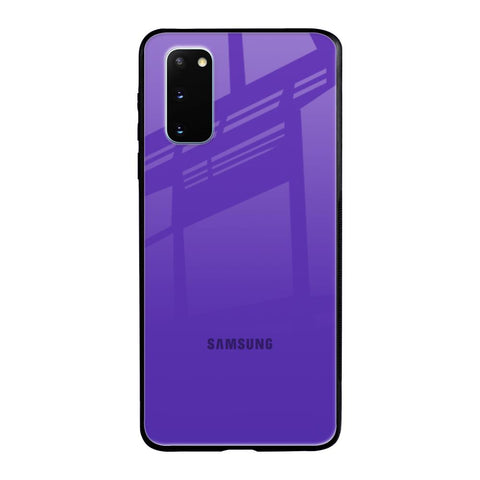 Amethyst Purple Samsung Galaxy S20 Glass Back Cover Online
