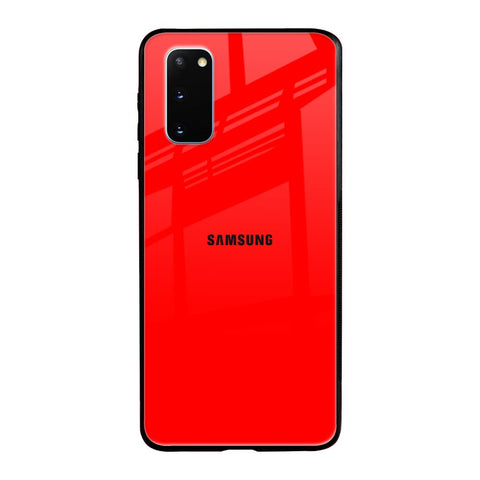 Blood Red Samsung Galaxy S20 Glass Back Cover Online