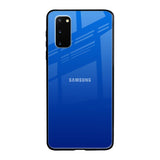 Egyptian Blue Samsung Galaxy S20 Glass Back Cover Online