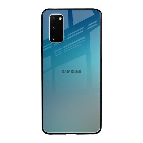 Sea Theme Gradient Samsung Galaxy S20 Glass Back Cover Online