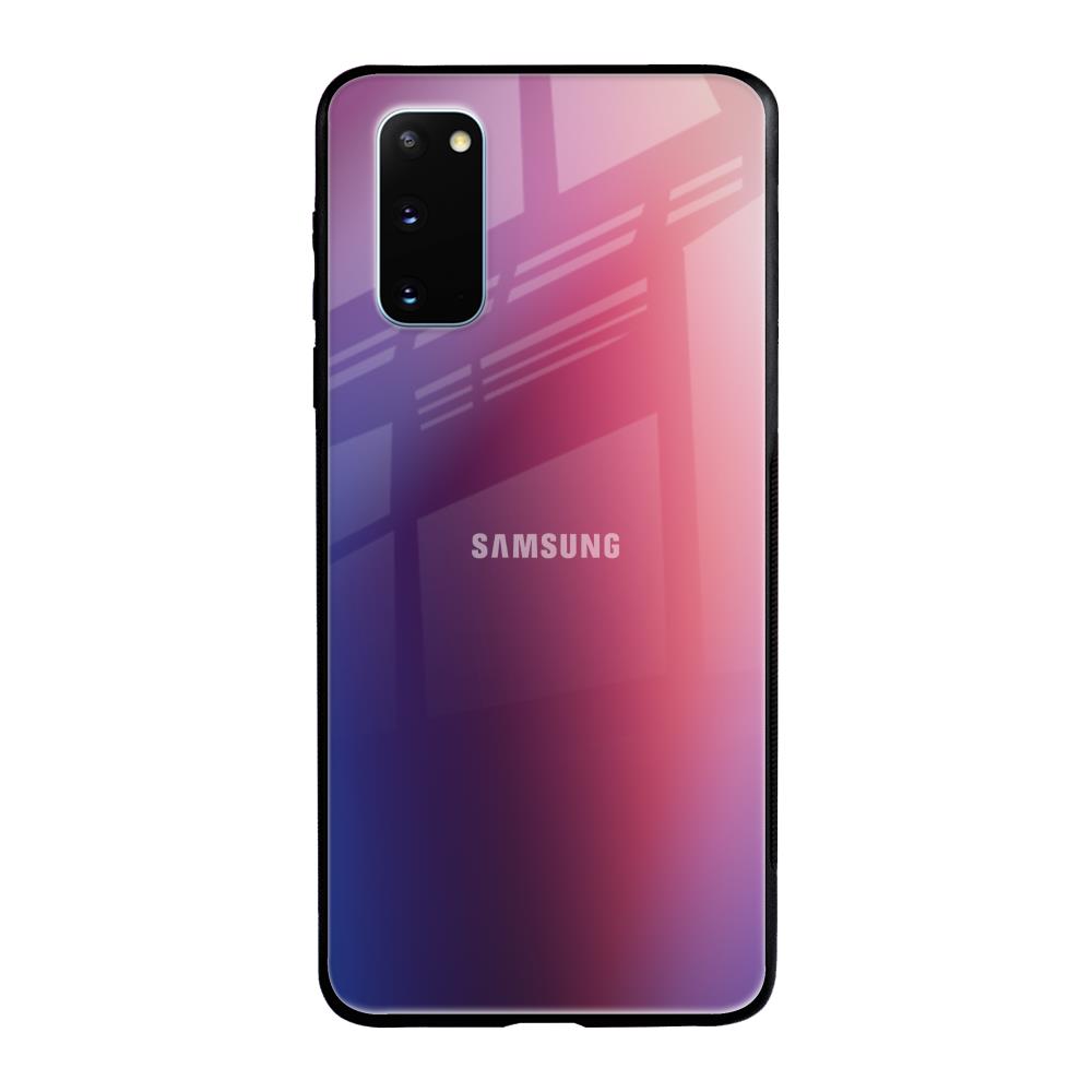 Multi Shaded Gradient Samsung Galaxy S20 Glass Back Cover Online