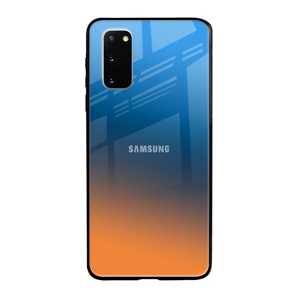 Sunset Of Ocean Samsung Galaxy S20 Glass Back Cover Online