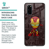 Angry Baby Super Hero Glass Case for Samsung Galaxy S20