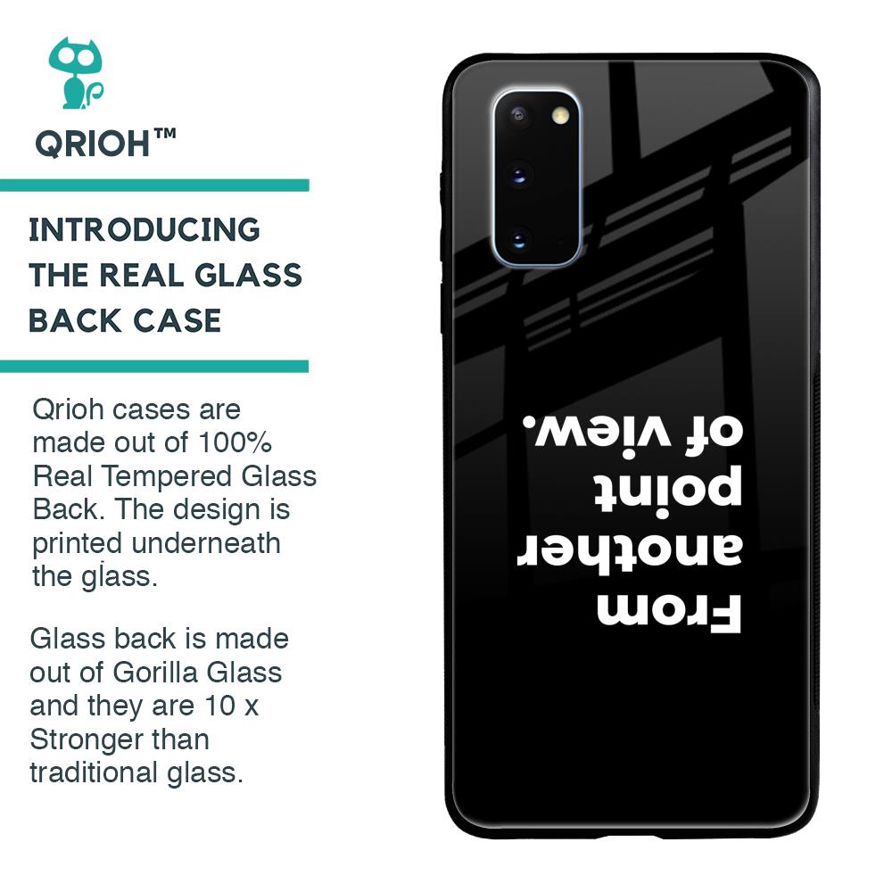 Motivation Glass Case for Samsung Galaxy S20