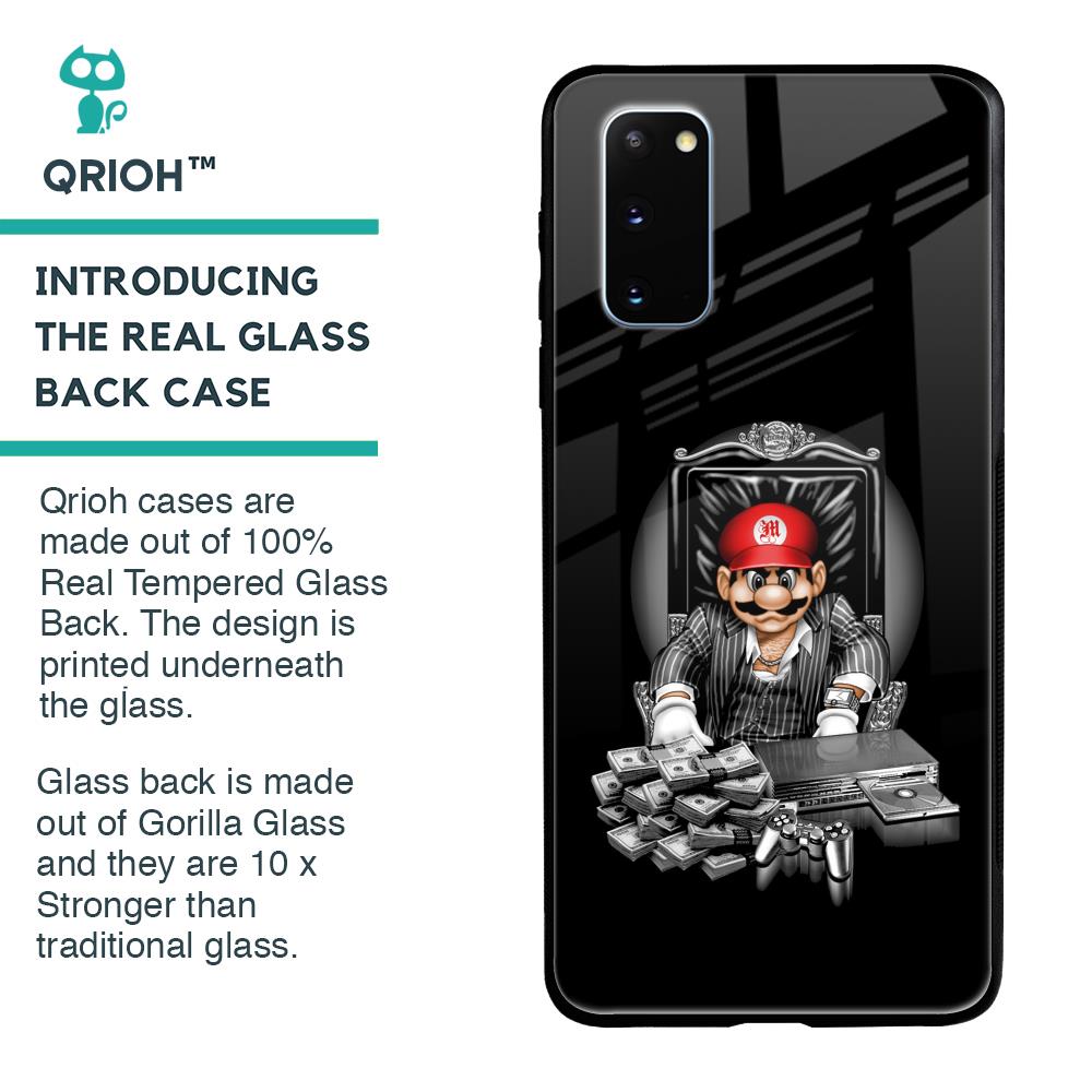 Dark Secret Glass Case for Samsung Galaxy S20