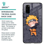 Orange Chubby Glass Case for Samsung Galaxy S20
