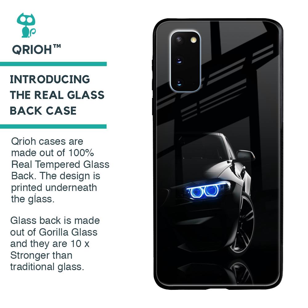 Car In Dark Glass Case for Samsung Galaxy S20